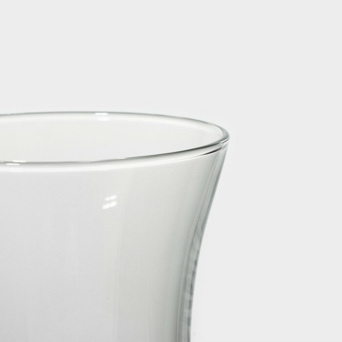 Lav Набор стеклянный чайный Lav «Дзен», 12 предметов: стаканы 155 мл (6 шт), блюдца d=14 см (6 шт)