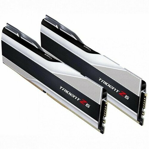 Оперативная память GSKILL Trident Z5 RGB DDR5 32GB16GBX25600MHZ silver 2x16 ГБ F5-5600U3636C16GX2-TZ5S 1999000₽