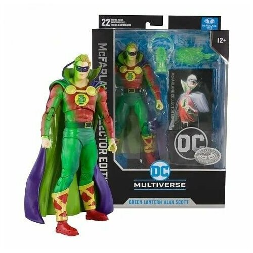 Зеленый фонарь Алан Скотт фигурка Green Lantern Alan Scott 10900₽