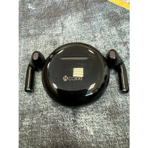 Беспроводные наушники с кейсом Cokike TWS-W5 51 капельки 300mah 40mAh 32 Ом черный MyPads 688₽