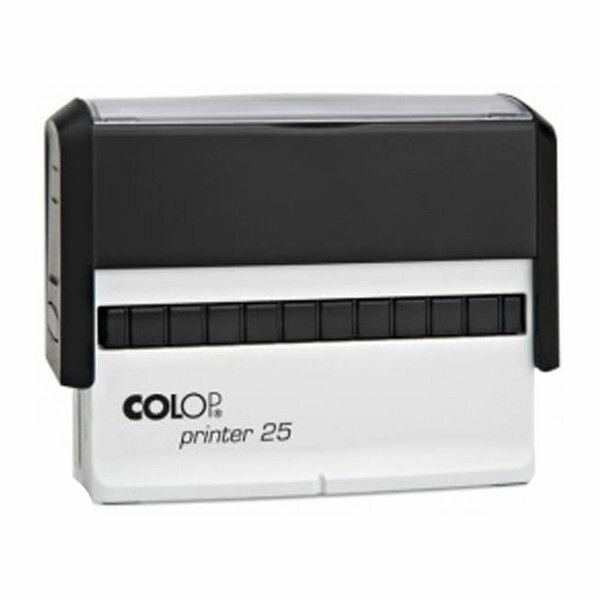 Colop Printer 25 Автоматическая оснастка для штампа (штампа 15 х 75 мм.), Чёрный