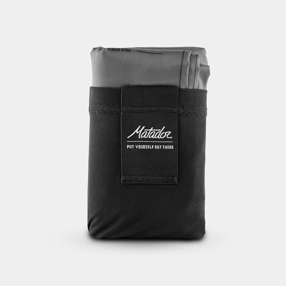 Покрывало большое MATADOR Pocket Blanket 4.0 (MATL5001BK) с чёрным чехлом