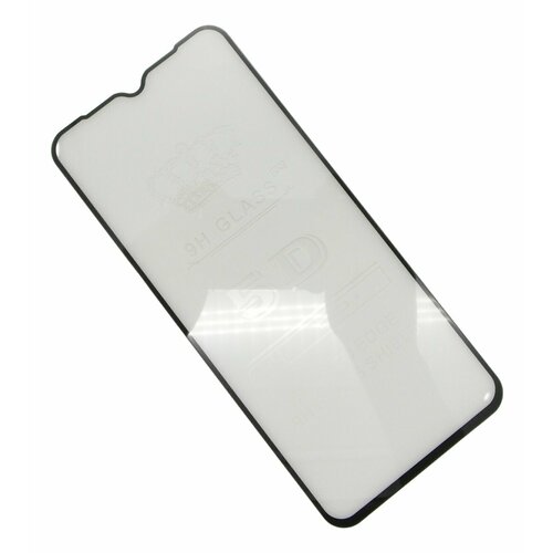 Защитное стекло с рамкой для Realme C3 Черное 255₽