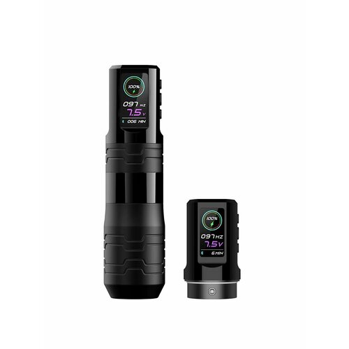 Тату-аппарат EZ P3 Pro TURBO Чёрный с 2 батареями черный