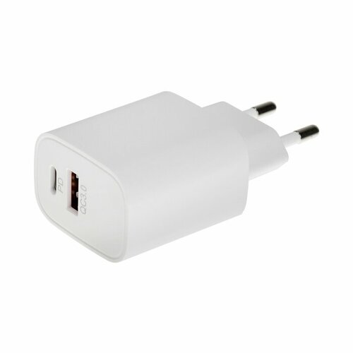 Сетевое зарядное устройство GQ-5 USB Type-C 3 A 20 W QCPD белое 1146₽