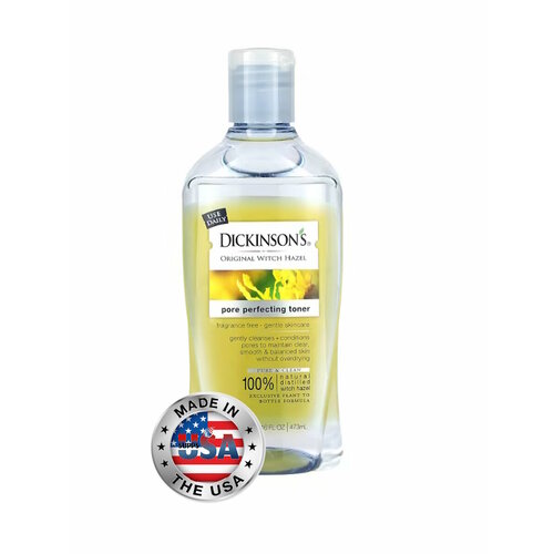 Dickinson Brands, Оригинальный тоник Witch Hazel для очищения пор, 473 мл