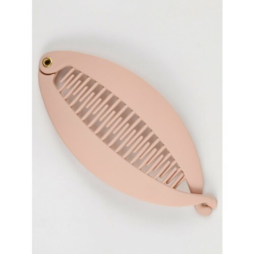 Матовая заколка банан для хвоста красивая заколочка аксессуар для длинных волос женская и детская 300₽