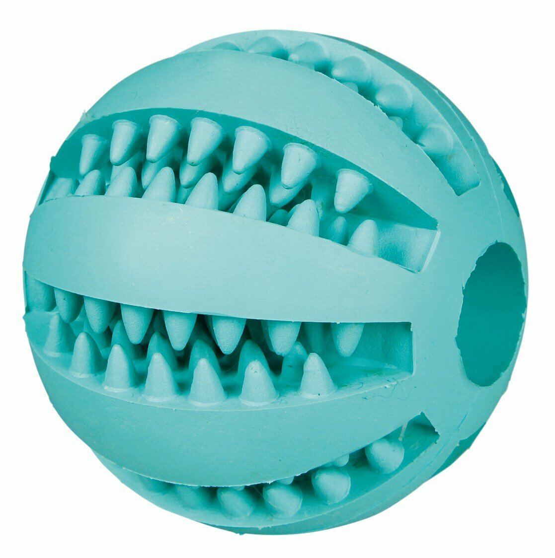 Мячик для собак TRIXIE DentaFun (3259), голубой, 1шт.