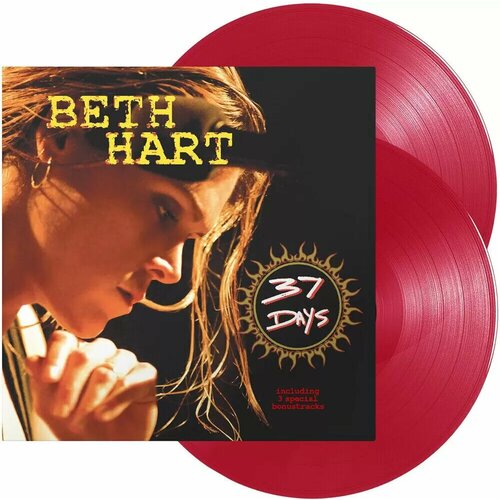 Виниловая пластинка BETH HART / 37 DAYS - TRANSPARENT RED VINYL (2LP) beth hart 37 days 2 lp