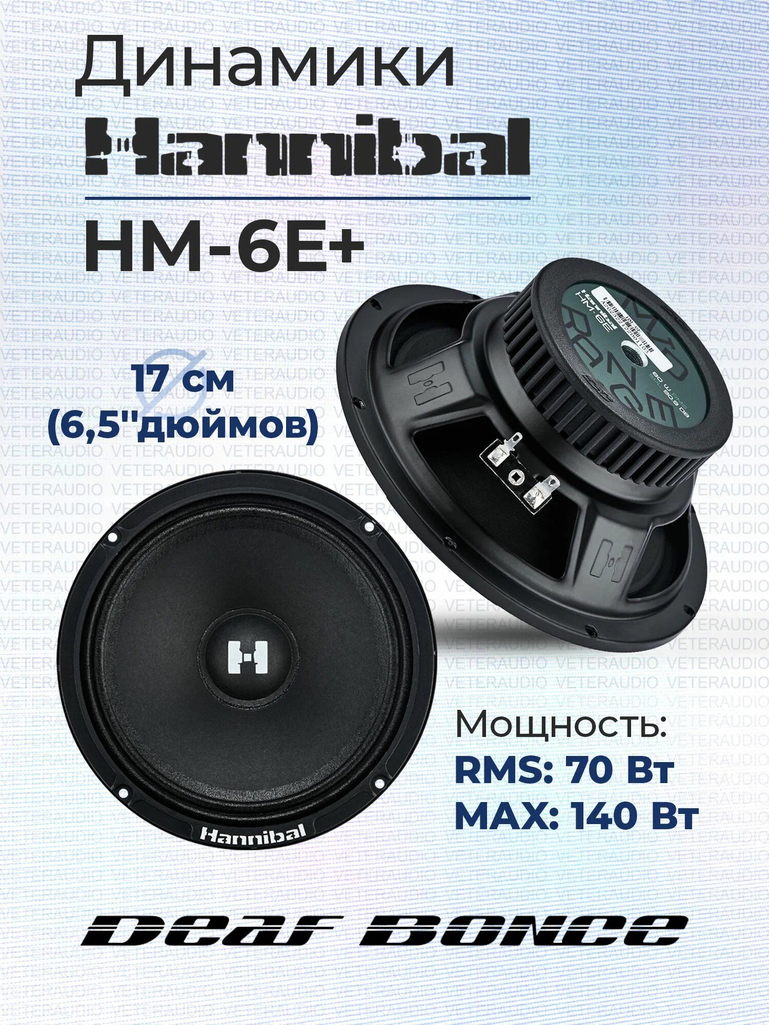 Эстрадная акустика Hannibal HM-6E+