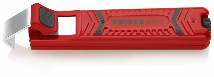 Стриппер KNIPEX для круглого кабеля, d 4-16 мм, длина 130 мм KN-162016SB