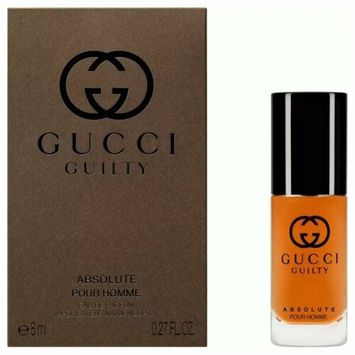 фото Gucci men guilty absolute туалетные духи 8 мл. mini