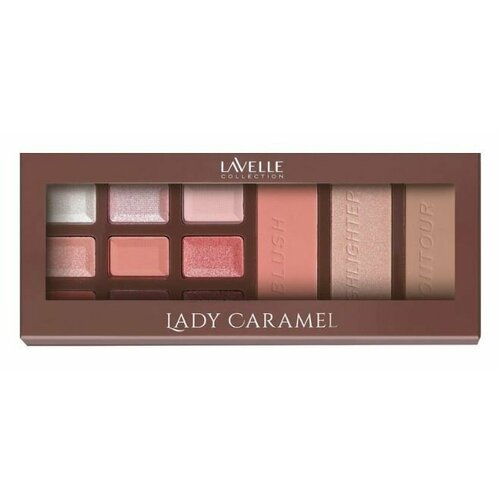 LavelleCollection Палетка для макияжа Lady caramel тон 01 Fudge 740₽