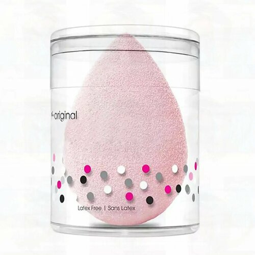 beautyblender спонж original розовый beautyblender спонжи Beautyblender Original Light Pink Egg Sponge - безлатексный спонж для лица в форме яйца