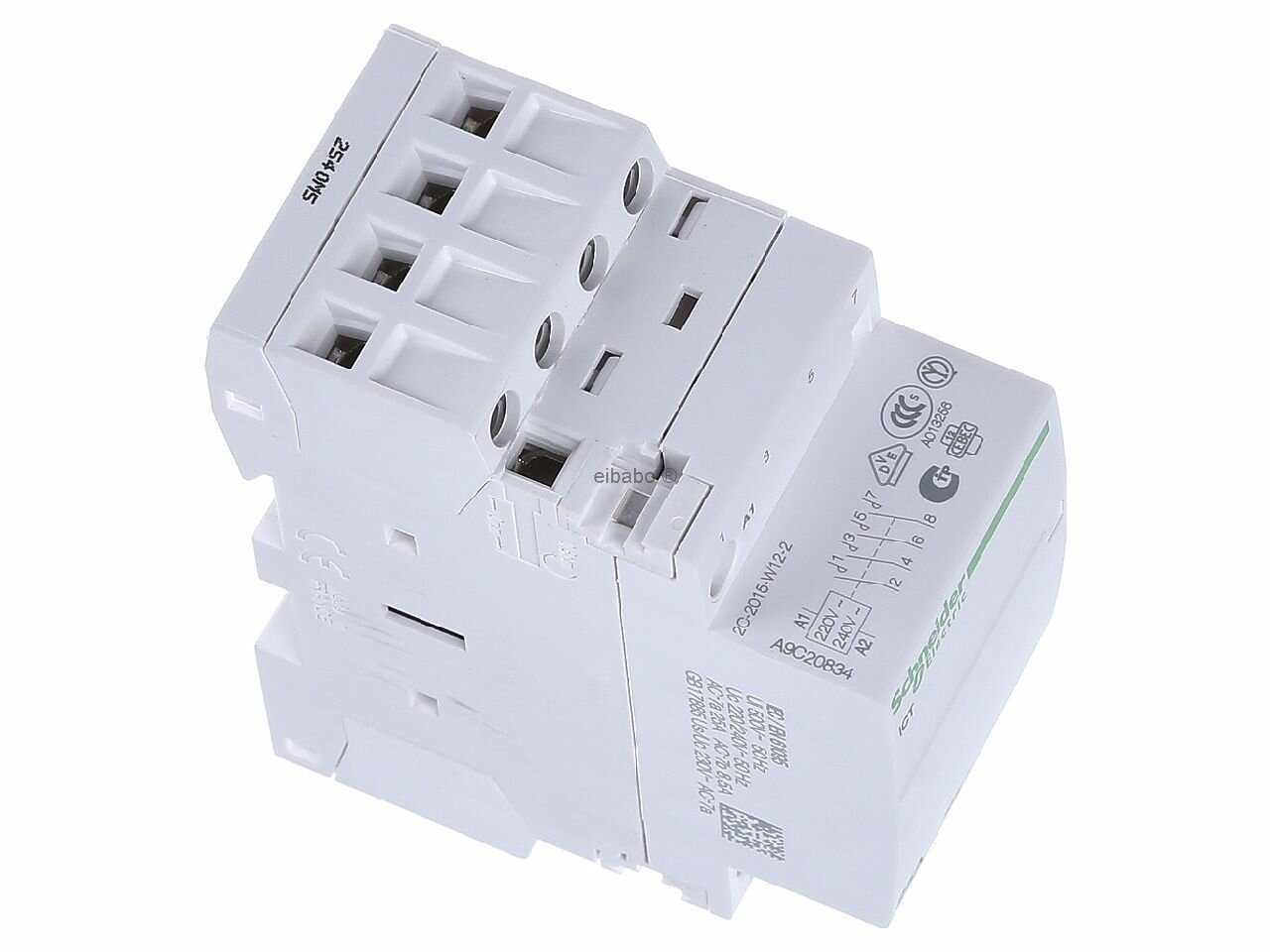 Acti 9 A9C20834 Контактор модульный 4НО (25А, 220/240В, АС 50ГЦ) Schneider Electric - фото №7