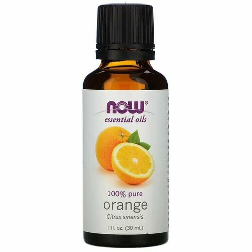 Now Foods, Orange Oil, эфирное масло апельсина, 30 мл now foods rosemary oil эфирное масло розмарина 30 мл