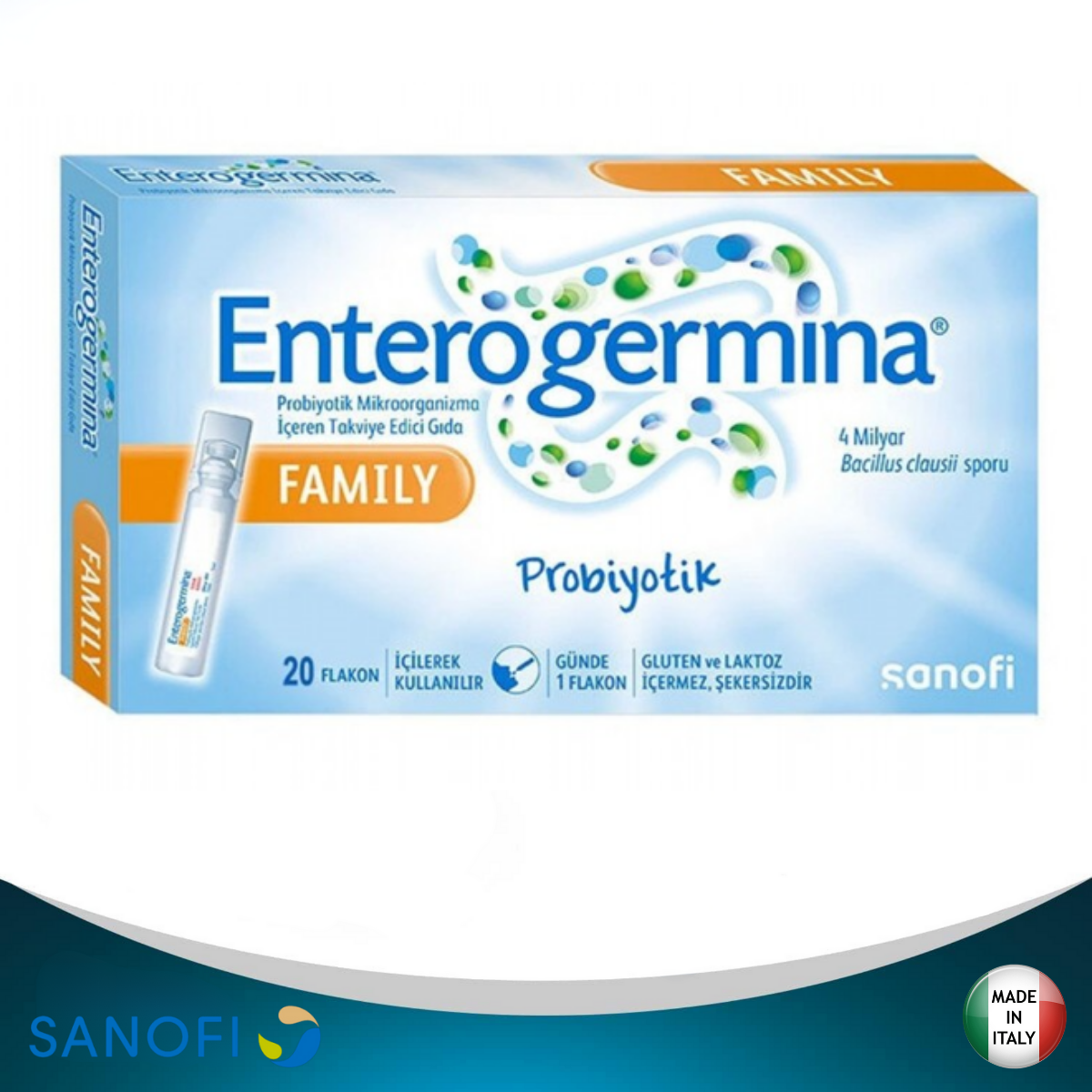 Enterogermina Family 5 мл х 20 флаконов