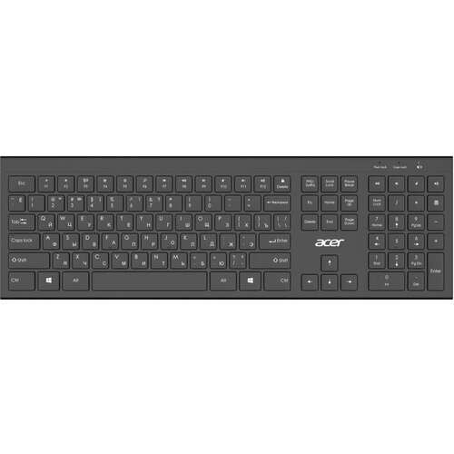Клавиатура Acer OKR300, USB, Радиоканал, черный [zl. kbdee.014]
