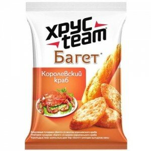 Хрустим Багет Краб (Дисплей) 60г