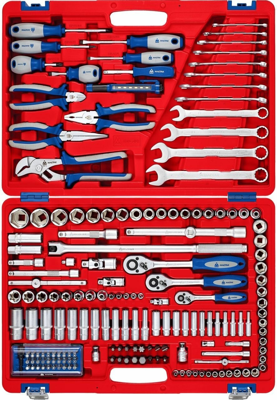 Набор инструментов универсальный 174 предмета — фото 1