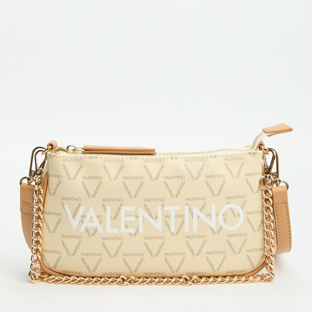 Сумка кросс-боди Valentino, бежевый