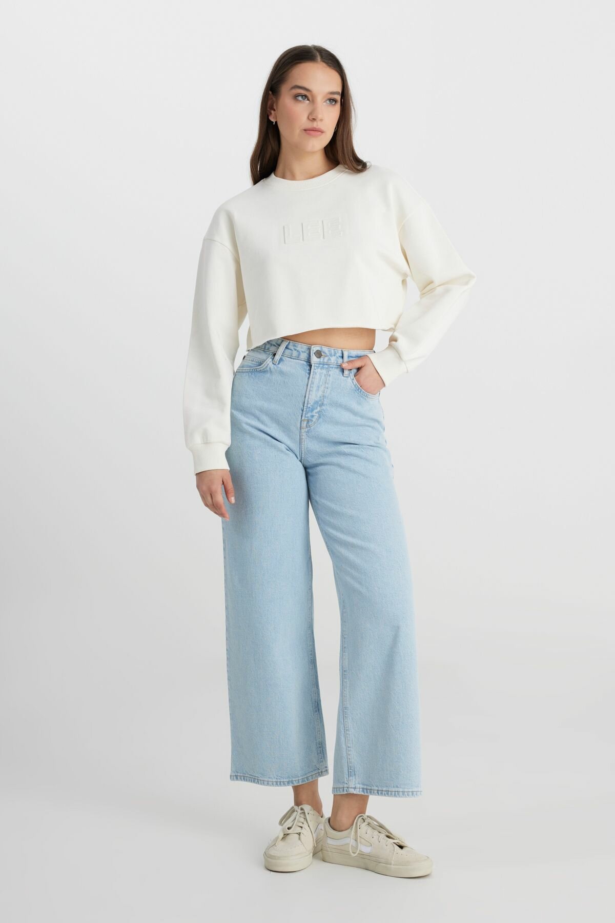 Джинсы клеш клеш 