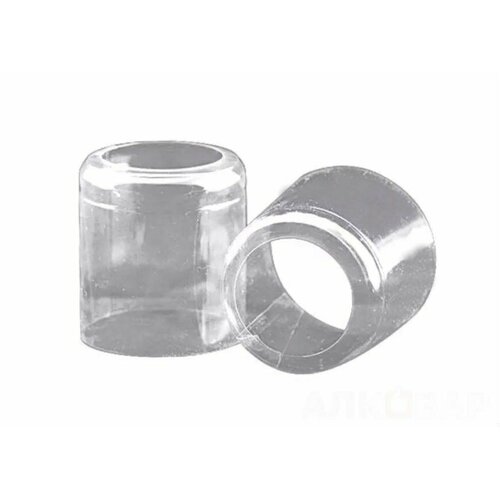 Термоколпачки для винных бутылок Прозрачные на бутылку Виски Люкс 25 штук 326₽