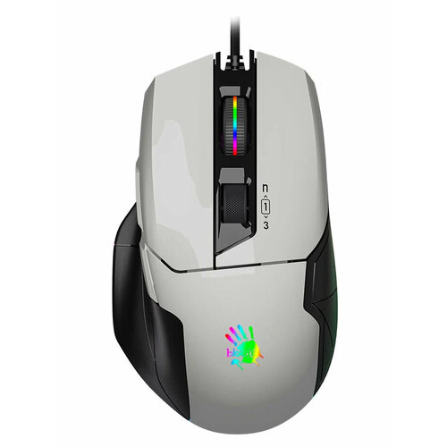 Игровая мышь USB A4Tech Bloody W70 Max оптическая 10000dpi Panda White 3799₽