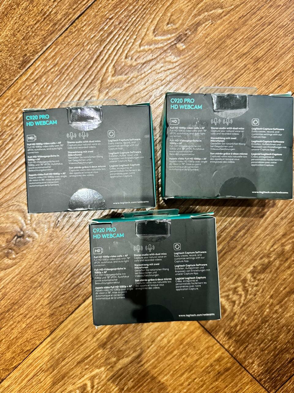 Изображение Веб-камера Logitech C920 HD Pro, разрешение 1080P, автокадрирование