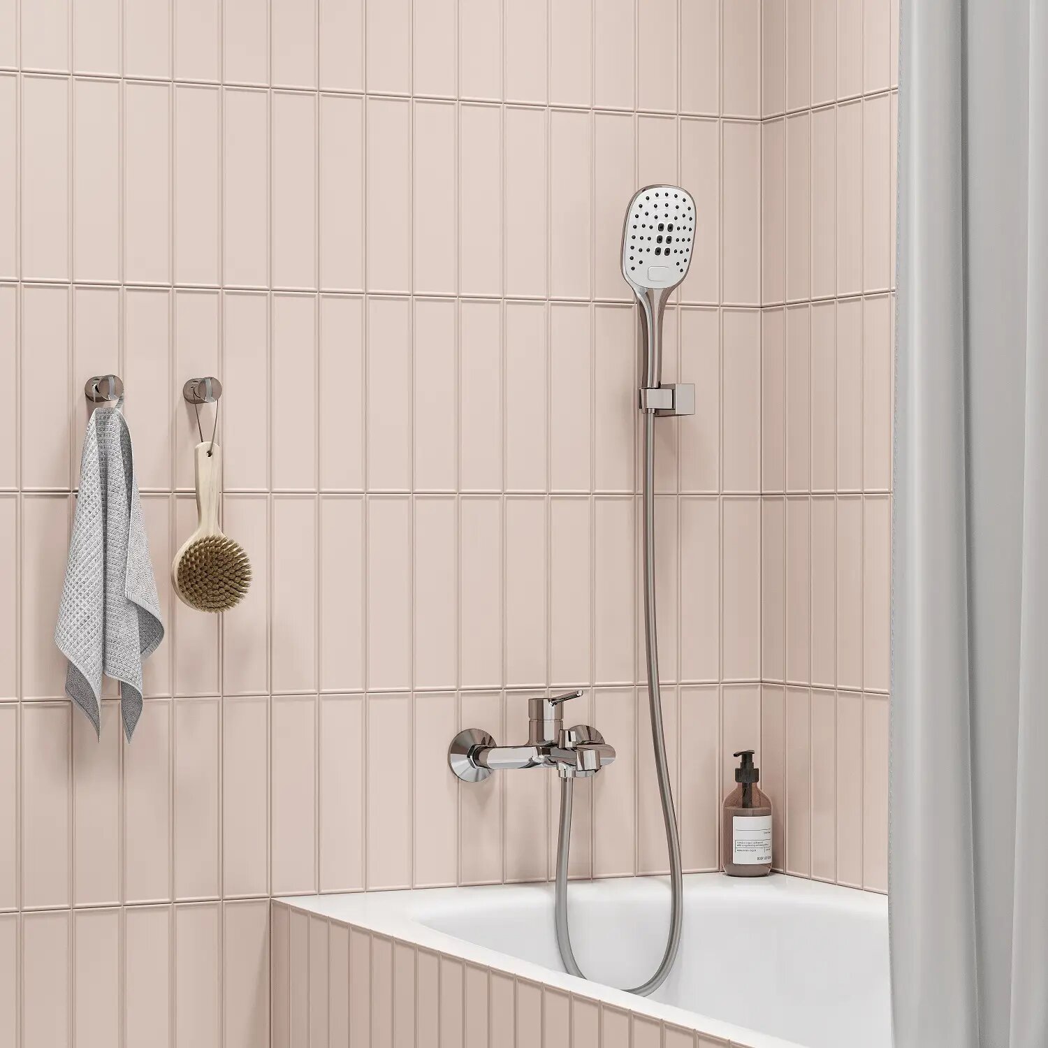 Держатель душевой лейки Iddis Agua AGUCP00i53 хром — фото 1