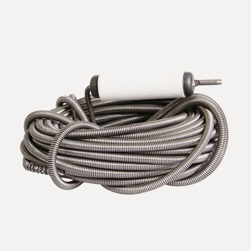 Изображение товара Трос сантехнический 9 мм х 10 м CTM с вращающейся ручкой, сталь