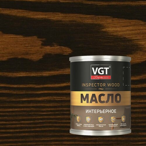 Изображение товара Масло интерьерное VGT Premium Inspector Wood (0,75л) палисандр
