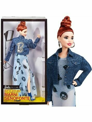 Кукла Barbie Styled by Marni Senofonte Doll, Барби от Марни Сенофонто FJH76