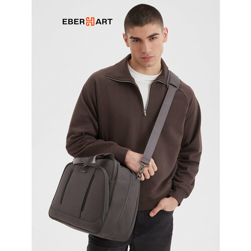 Сумка дорожная Eberhart, ручная кладь, серый