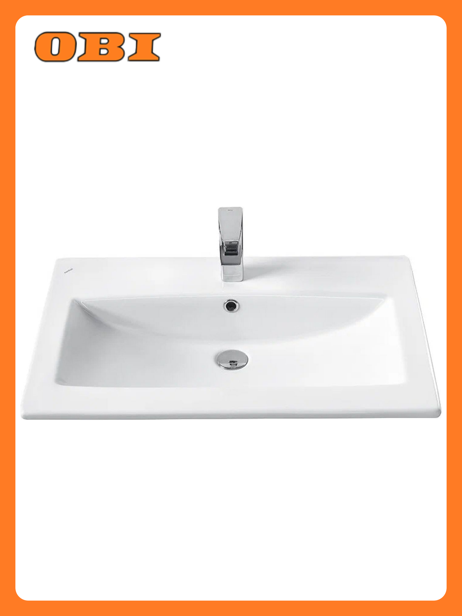 Раковина SANTEK Элина белая 60 см