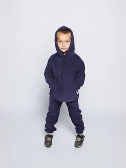 Джемпер  4,5,6 лет, размер 7-8 лет, синий — фото 1