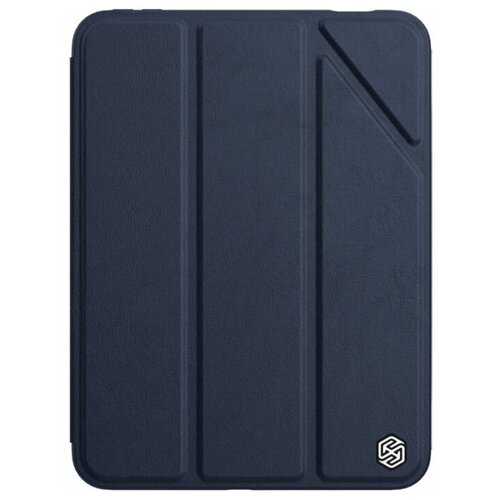 фото Чехол книжка nillkin для apple ipad mini 6 (2021) bevel leather case синяя