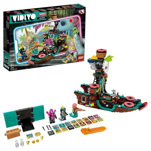 Конструктор LEGO VIDIYO Punk Pirate Ship (Корабль Пирата Панка)