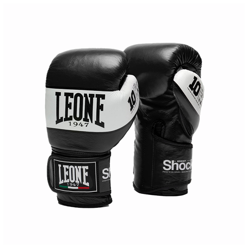 Боксерские перчатки Leone 1947 Shock 2.0 GN047 Black (12 унций)