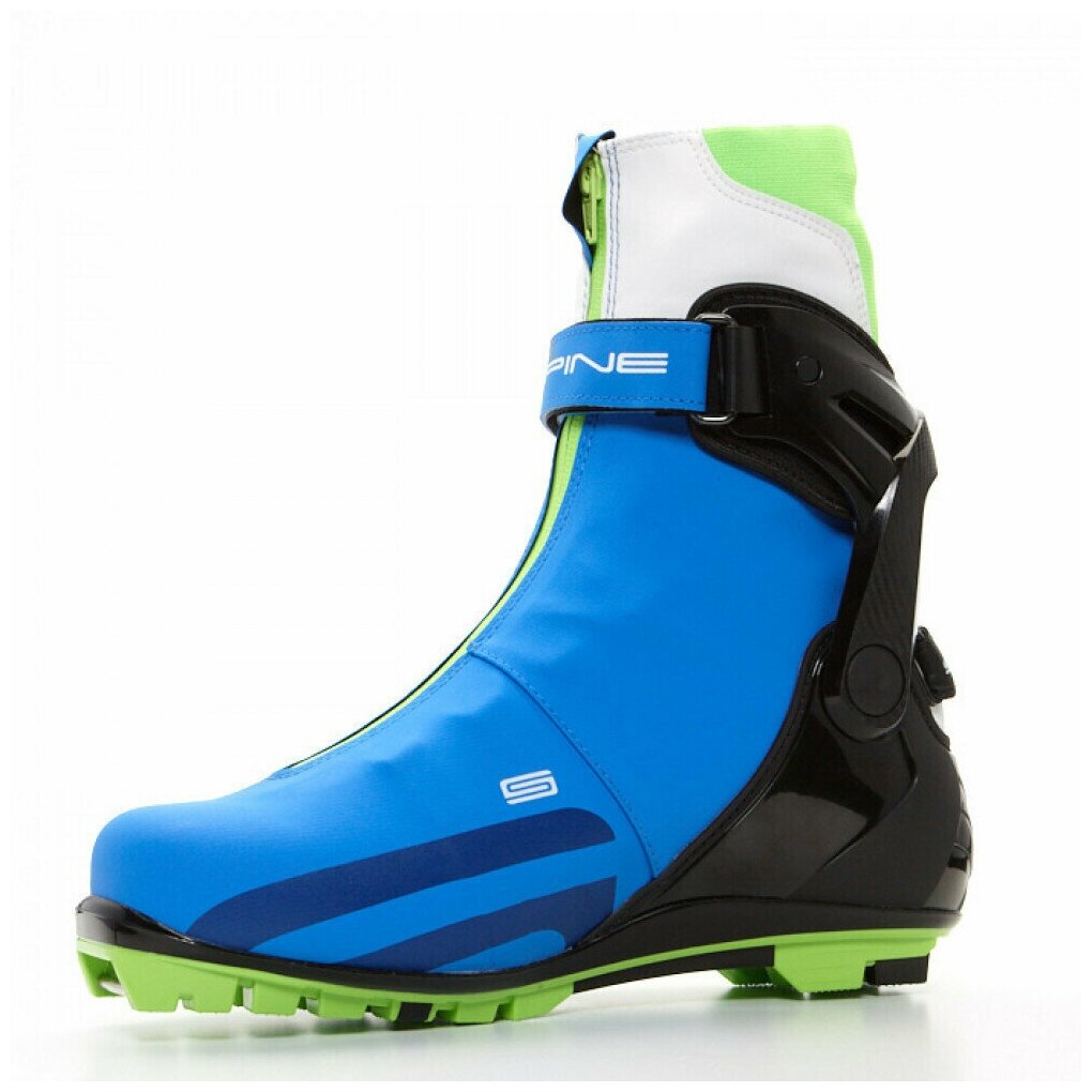 Ботинки для беговых лыж Spine Concept Skate PRO, Синий, размер 46 - фото №11