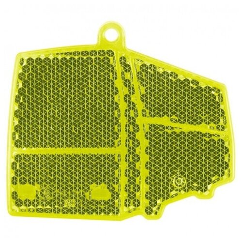 Брелок МамаСвет, гладкая фактура, желтый