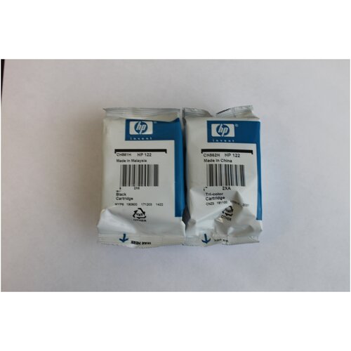 фото Набор картриджей hp 122 черный+цветной тех.упаковка оригинал