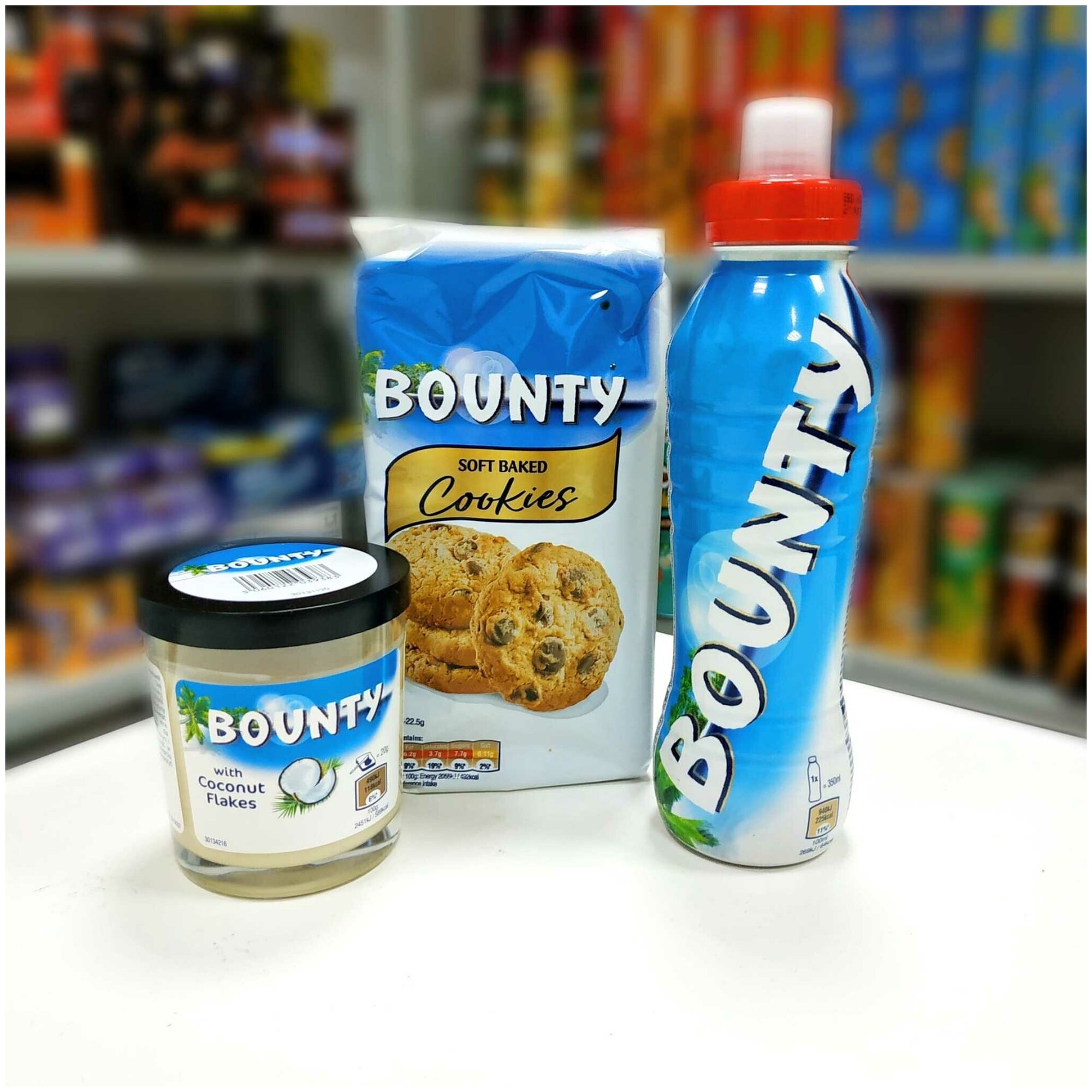 Bounty With Coconut Flakes Сладкая паста Баунти 200 гр