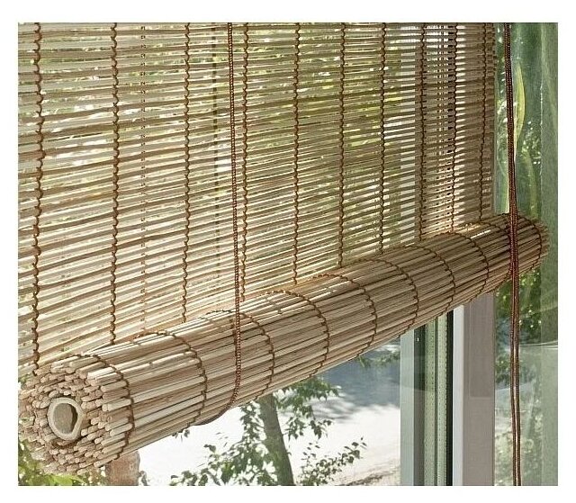 Рулонная штора Эскар из бамбука