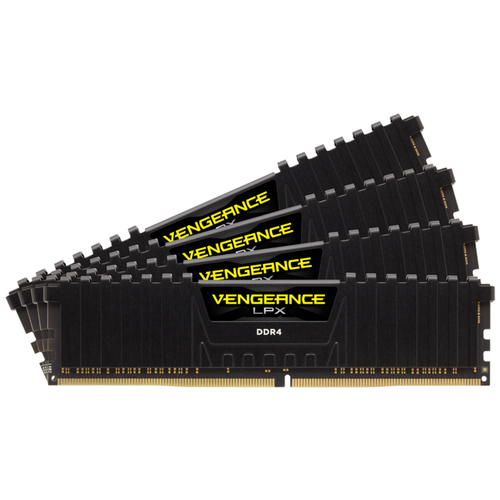 Оперативная память 64Gb DDR4 3000MHz Corsair Vengeance LPX (CMK64GX4M4D3000C16) (4x16Gb KIT)