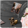 Статуэтка из мрамора Bogacho Ангел Ин Лав бронзового цвета с держателем для фотографий/записок - изображение