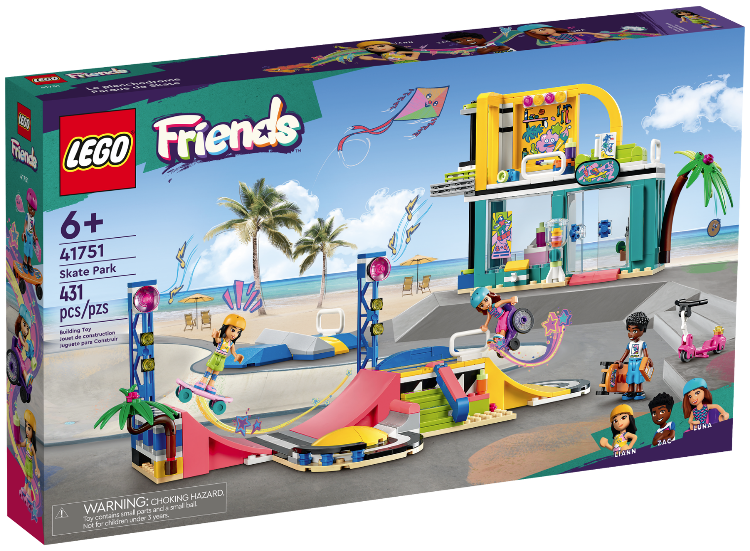 Конструктор LEGO Friends 41751 Skate Park