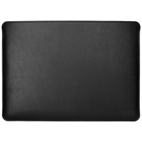Кожаный Чехол для MacBook Pro 13 2016-2022 (Intel, M1, M2); Air 13 2018-2020 M1, New MacBook Air 13 2022 M2 Rocky Rocks SIDER Чёрный