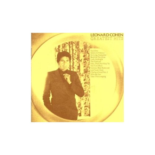 Компакт-Диски, Columbia, LEONARD COHEN - GREATEST HITS (CD) компакт диски columbia leonard cohen the future cd