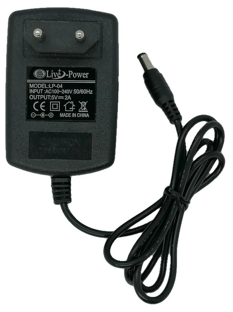 Блок питания 5V/2A Live-Power 5V LP04 5V/2A=2A (штекер 5,5*2,5)